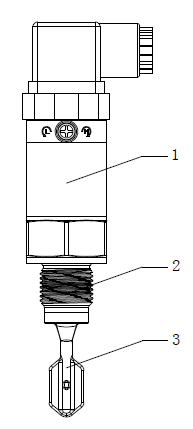 音叉液位开关的主要结构