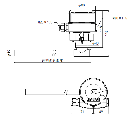 Reed-11干簧管远传变送器