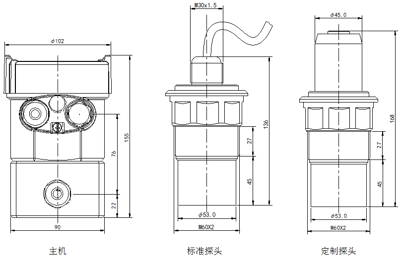 计为超声波液位计又添新成员：抗干扰高可靠分体式超声波液位计